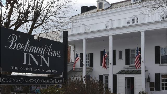 A new spa is in the works behind the historic Beekman Arms Inn.