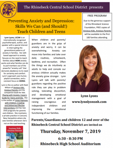 Lynn Lyons to Present on Anxiety Prevention