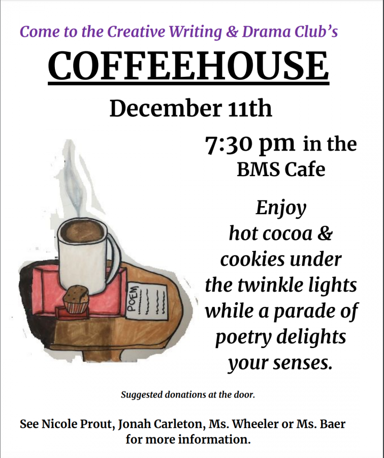 coffeehouse flyer