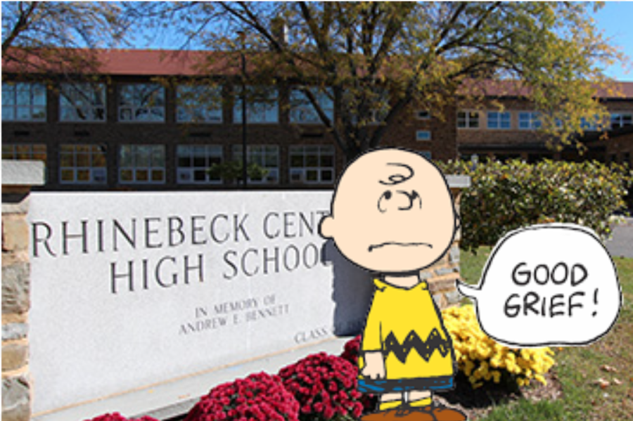 Like many students at RHS, Charlie Brown wishes he had a place to relax.  