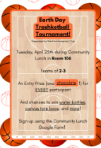 The Trashketball Tournament Posters
