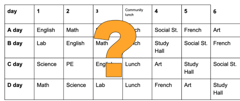 A Proposed New Schedule: Let’s Talk About It