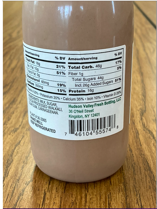 A+bottle+of+chocolate+milk+from+the+school+cafeteria.+While+the+protein+and+calcium+obtained+from+chocolate+milk+is+beneficial%2C+the+sugar+greatly+outweighs+the+positives.