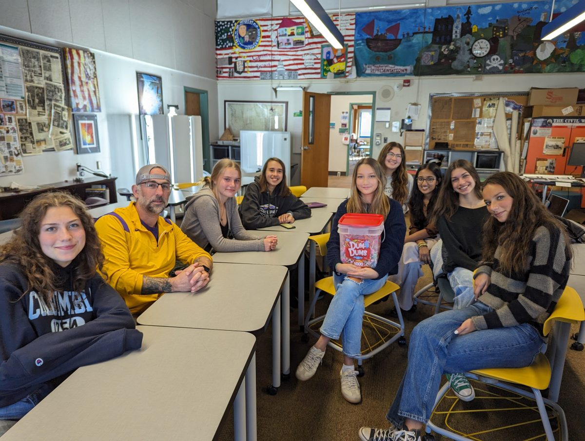 No Place for Hate Club meets. In the upcoming school wide multicultural food festival, Mr. Frischknecht hopes to find new ways for students to share their familial culture with their peers. 