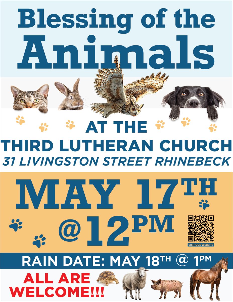 The annual event takes place this Sunday at the Third Lutheran Church in Rhinebeck.