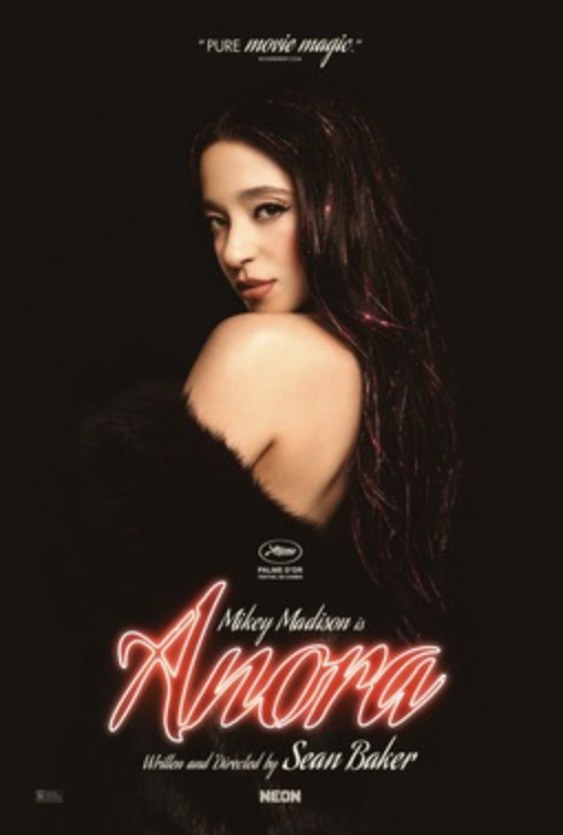 Anora film poster. 