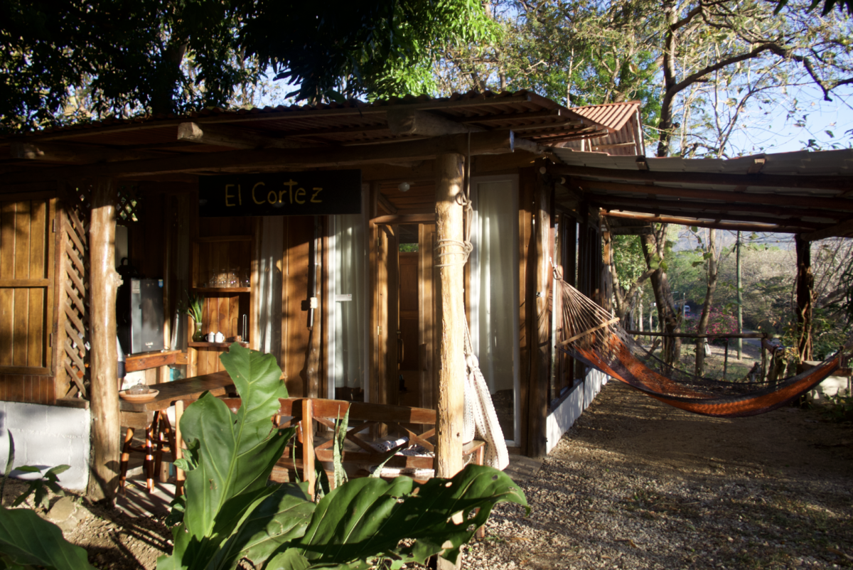 The house in Guanacaste where Kaia Rouse, Zsuzsanna Moore, and Violet Renaldo resided during their stay in Nicoya.