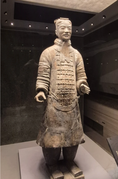 Terracotta soldier in the city of Xi’An
